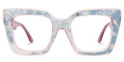 Cailey Square Pink Glasses1