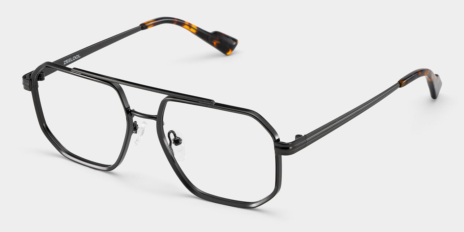 Autumn grey aviator glasses Online | ZEELOOL3