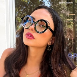 Calhoun Round Black Glasses5