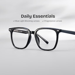 Jude Square Black Glasses0