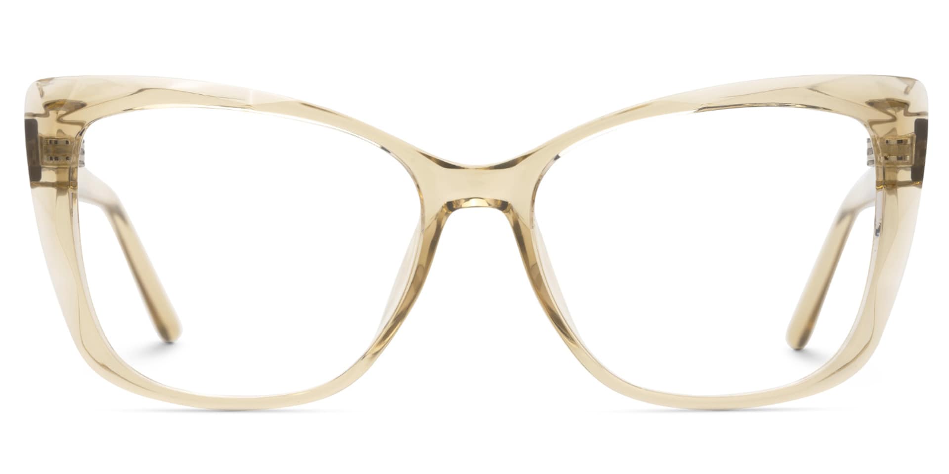 Farris Cat eye Champagne Eyeglasses and Glasses Frames0