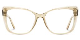 Farris Cat eye Beige Glasses0