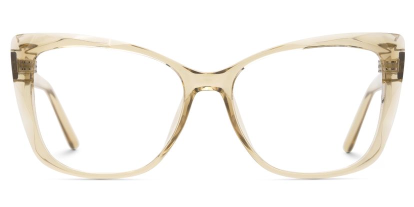 Farris Cat eye Beige Glasses