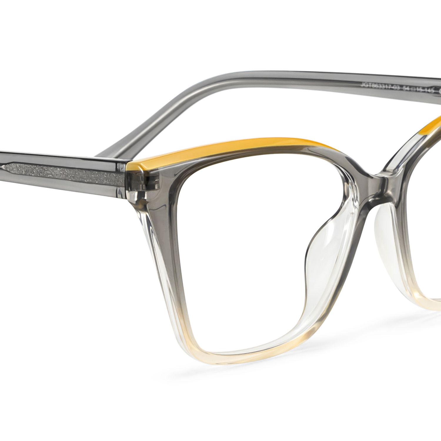 Sienna Grey Butterfly Prescription Glasses | Zeelool5