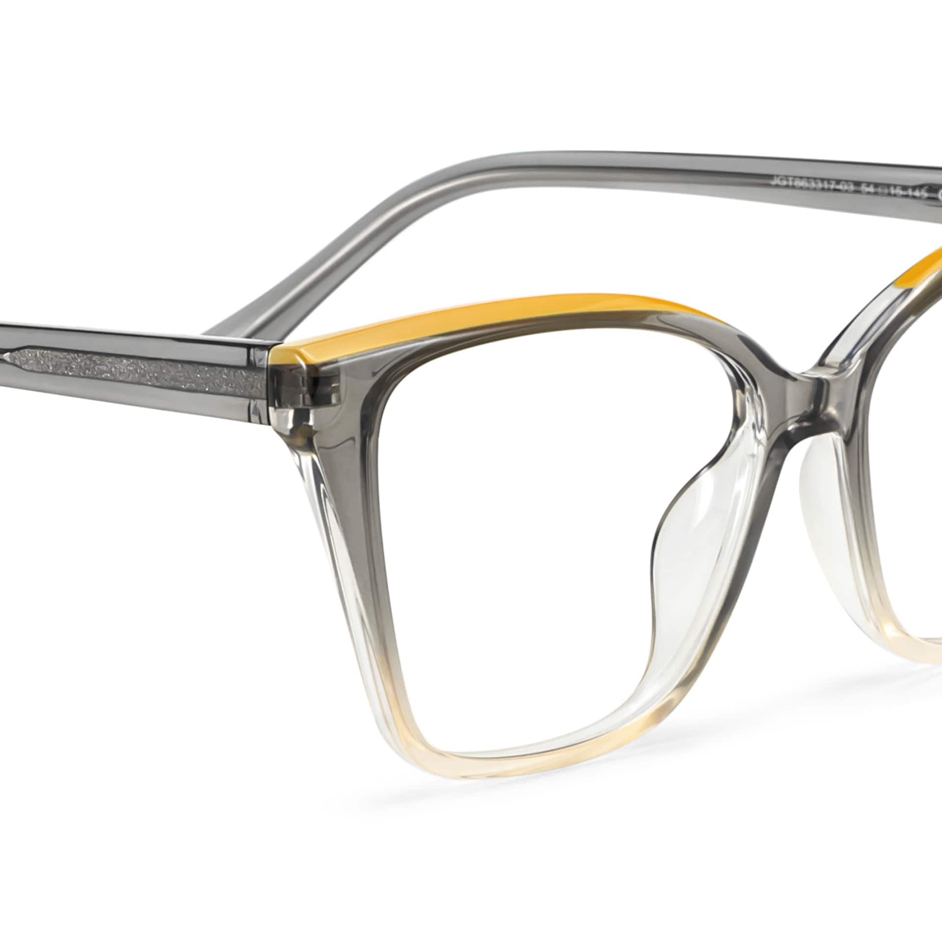 Sienna Grey Butterfly Prescription Glasses | Zeelool6