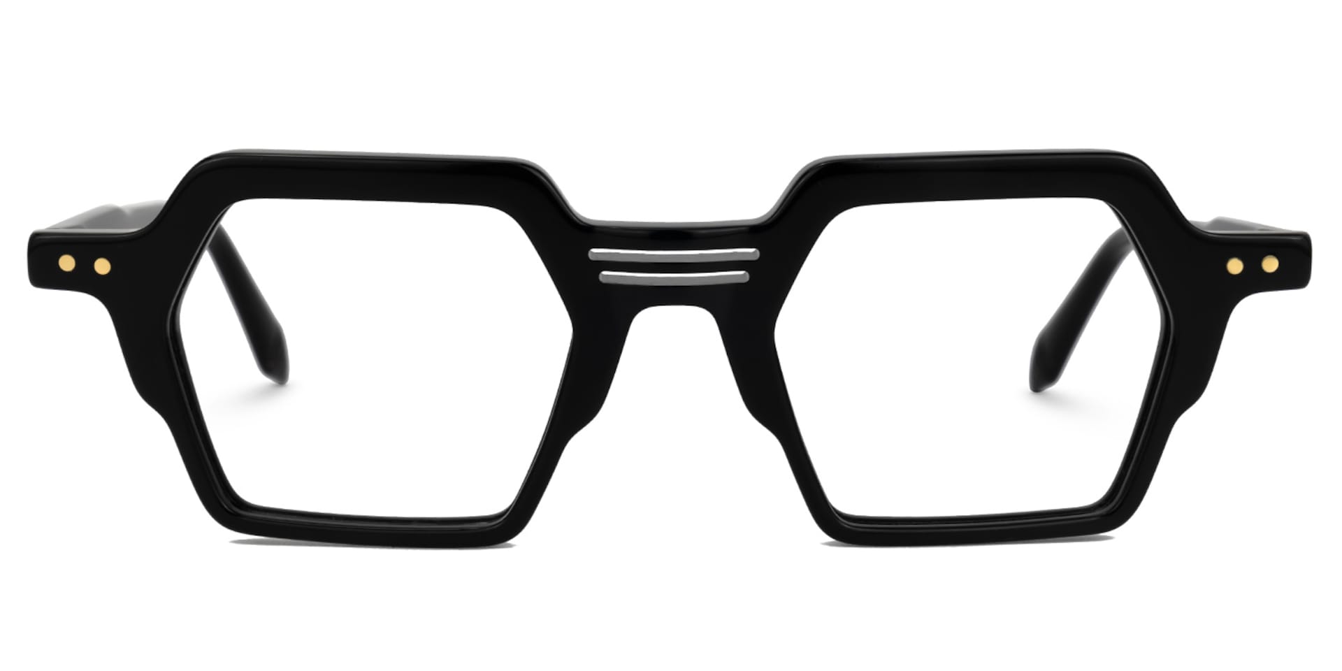 Genesys Geometric Black Glasses0