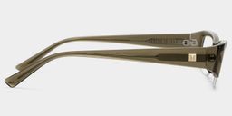 Trevor Clear Brown Rectangle Glasses3