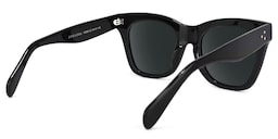 Gordon Rectangle Black Glasses3