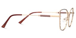 Seisay Cateye Black-Gold Glasses2