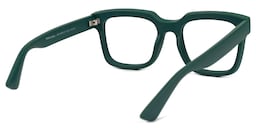 Liizbeett Square Green Glasses3