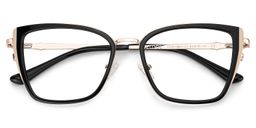 Juniper Rectangle Black Glasses4