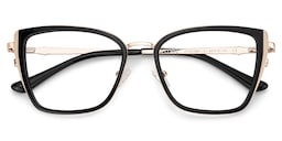Juniper Rectangle Black Glasses4