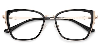 Juniper Rectangle Black Glasses4