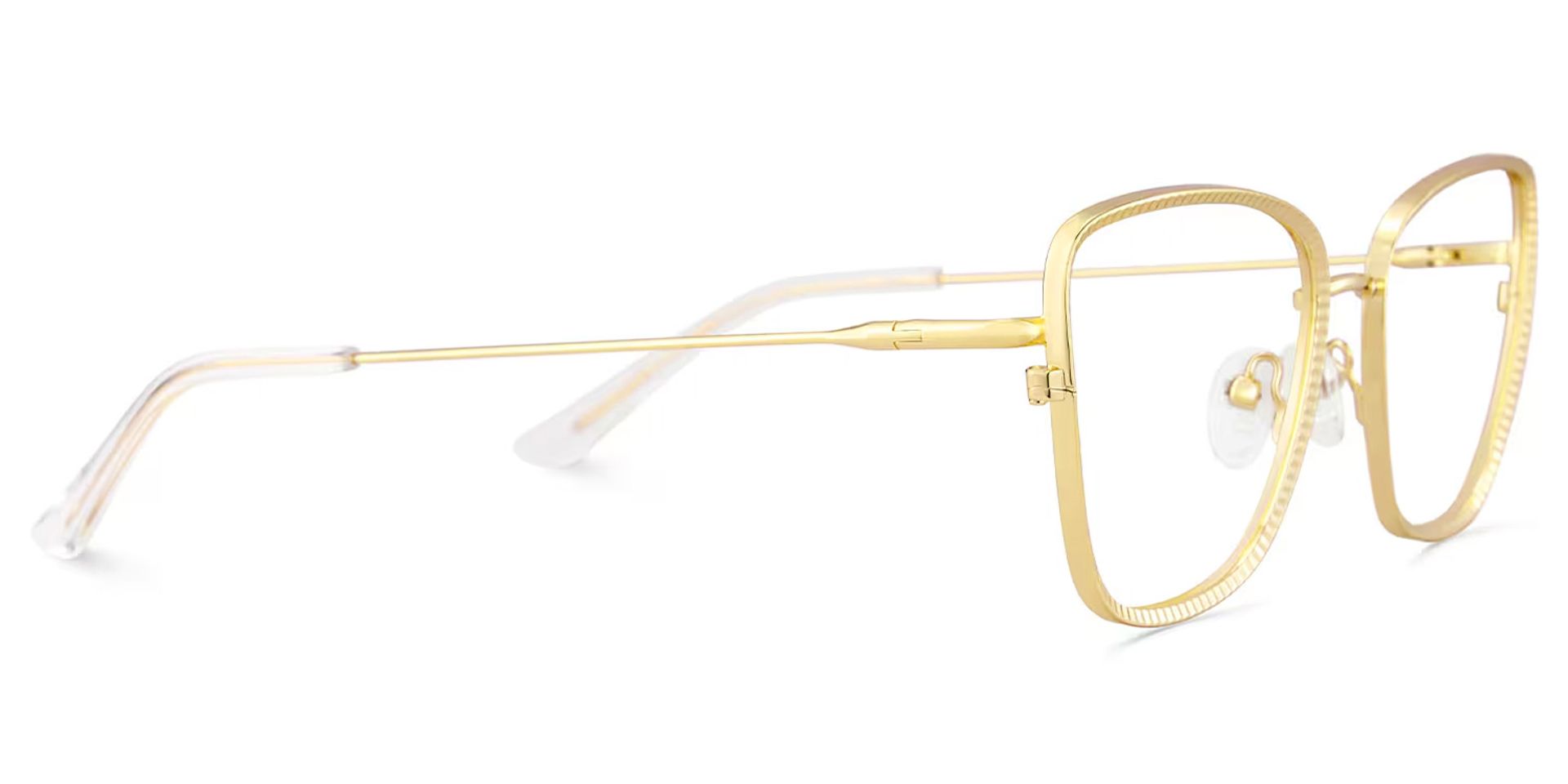 Square Metal Frame Glasses4