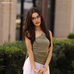 Jacqui Floral Square Glasses6