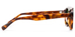 Nomad Rectangle Tortoise Polarized Sunglasses3