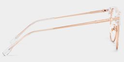 Naranjo Browline Clear Glasses4