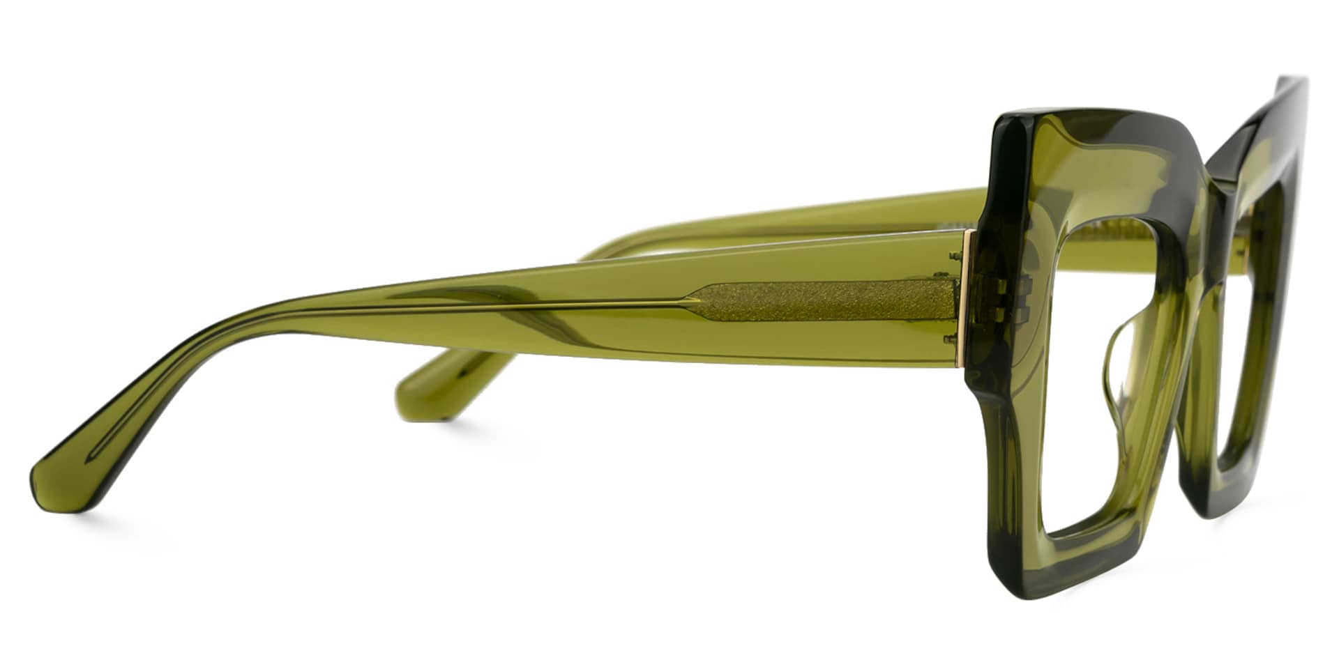 Milner Thick Frame Square Eyeglasses  -Zeelool Optical2