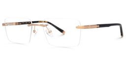 Savitrie Rectangle Tortoise Glasses1