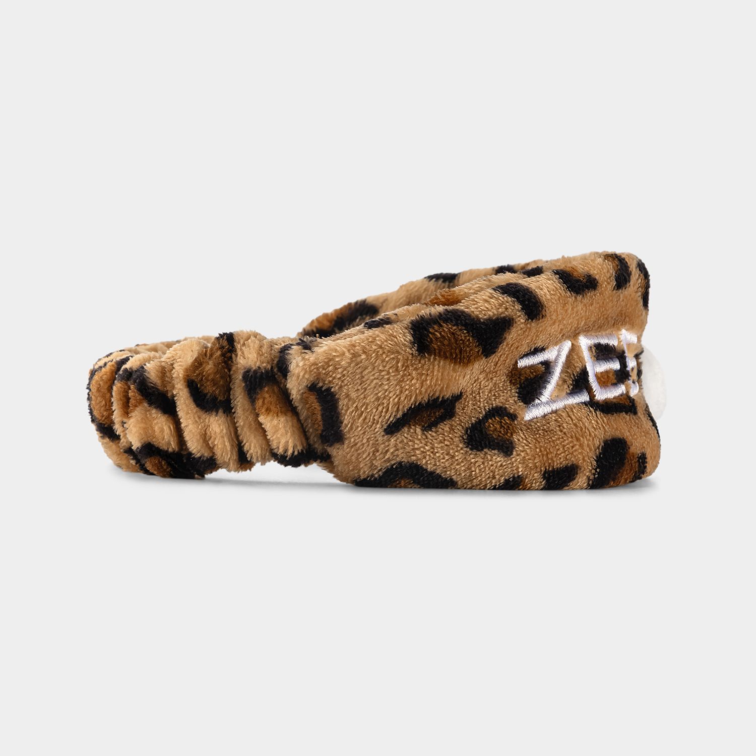 PSO482141-03 Leopard print Coral Fleece Headband