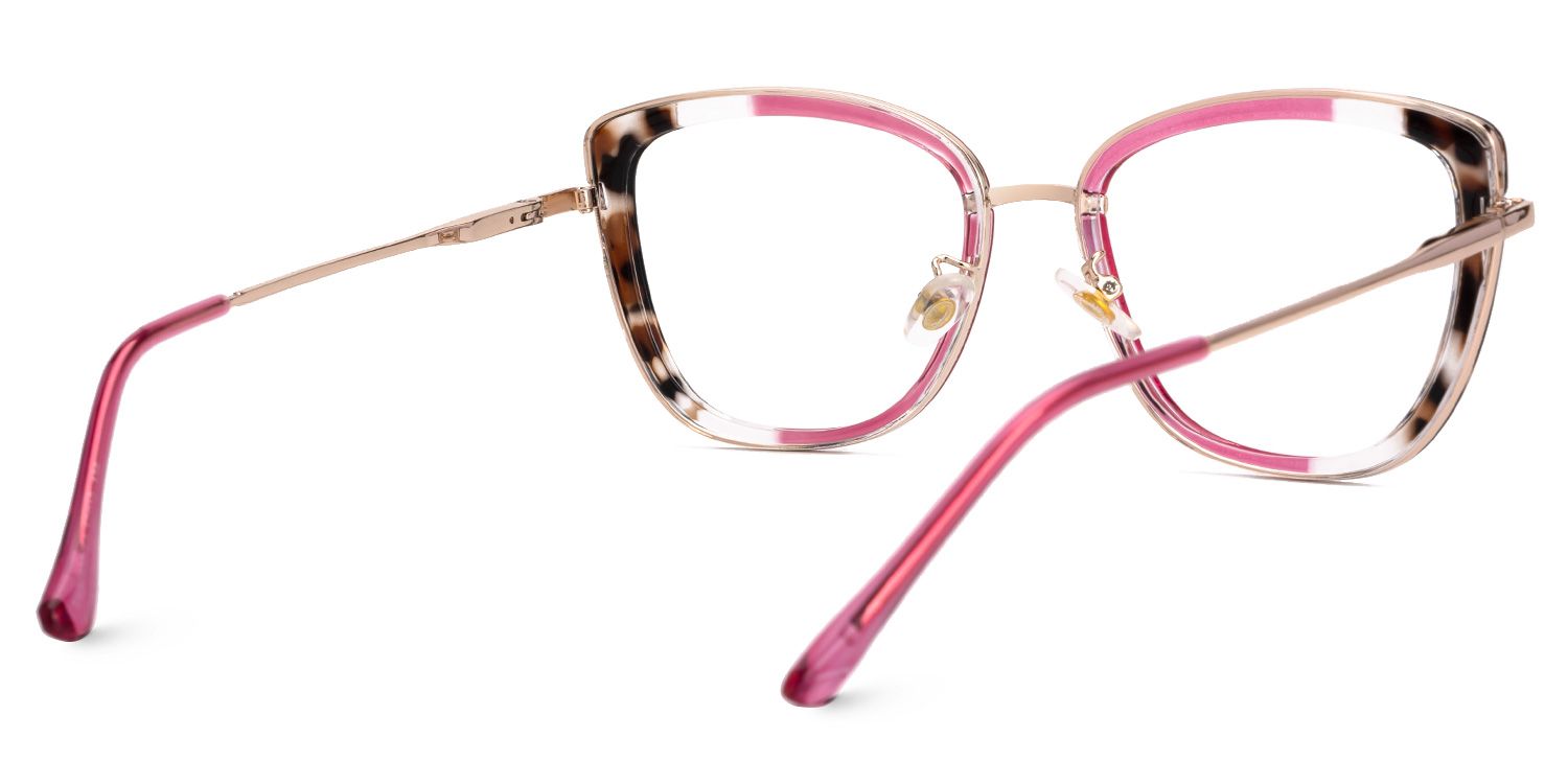 Two-Tone Kaye Cateye Frame Eyeglasses | Zeelool3