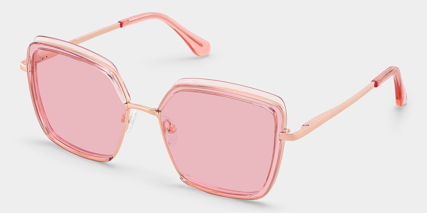 Cordaro Pink Square Sunglasses to Frame Your Face | ZEELOOL2