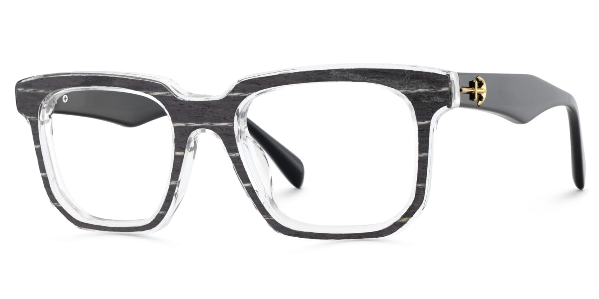 Matte Black Men's Eyeglasses3