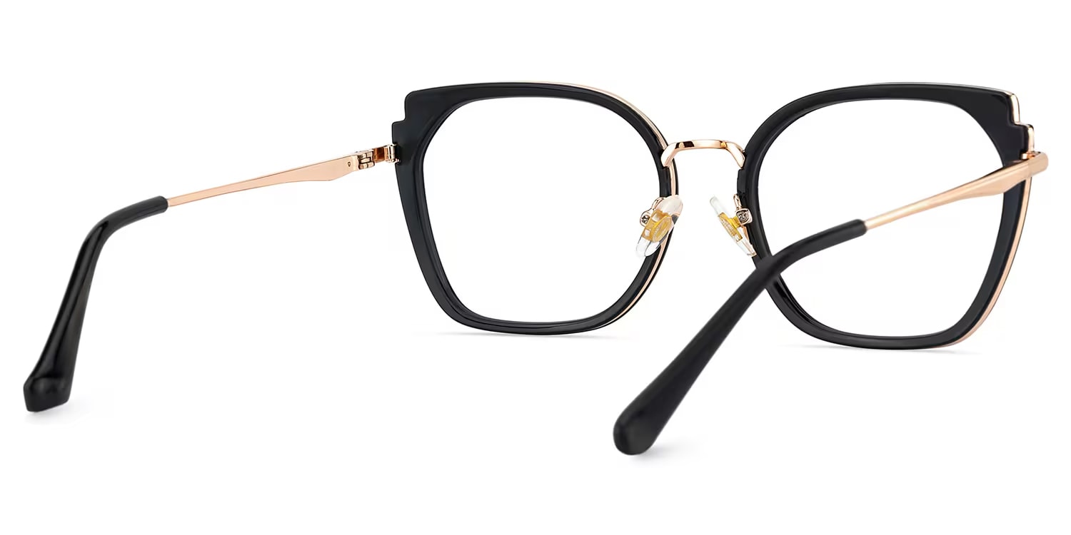 Murcia Square Black Glasses5