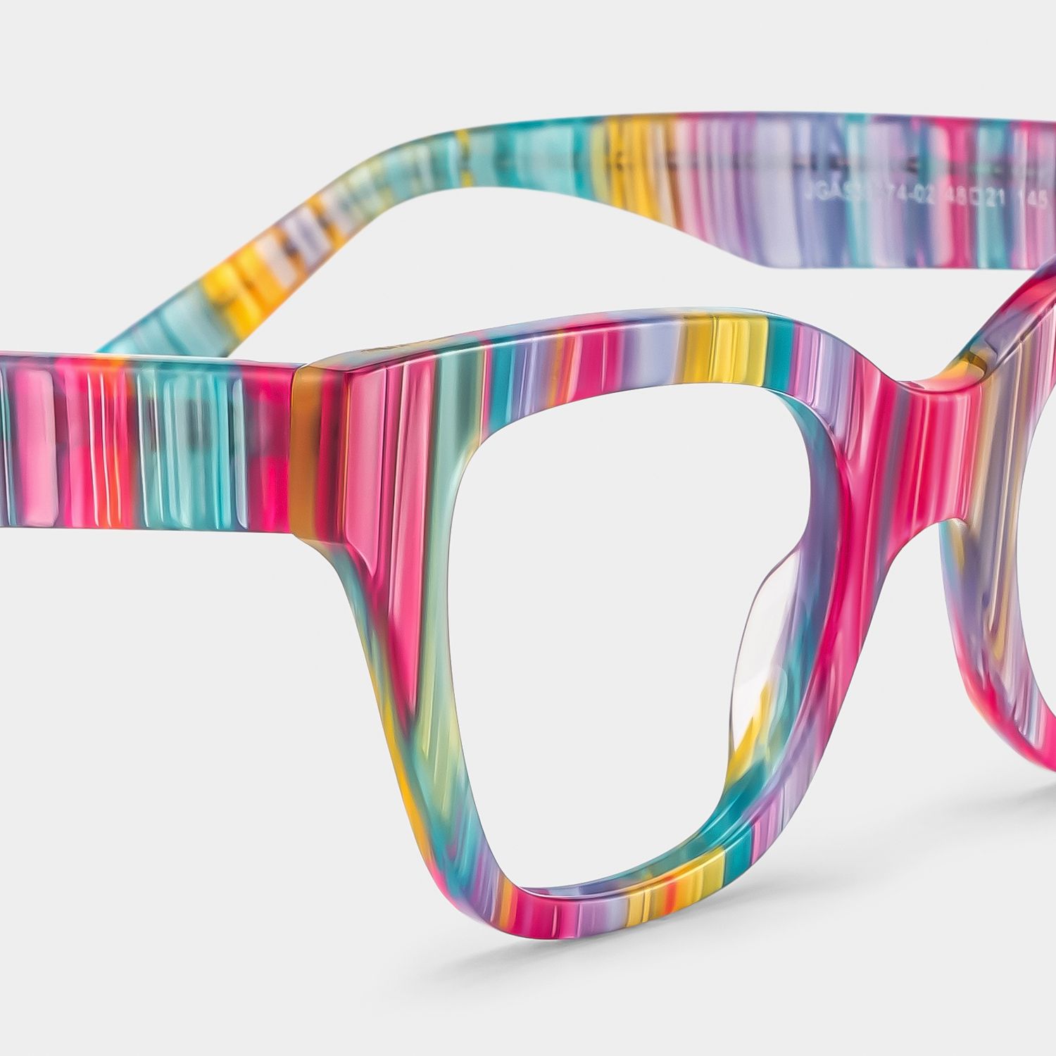 Nereyda Candy Color Eyeglasses Skittles for Women | ZEELOOL
