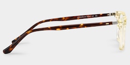 Harper Rectangle Yellow Glasses4