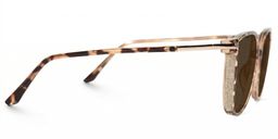 Rodz Square Thin Tortoise Glasses2