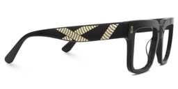Thomason Rectangle Black Glasses3