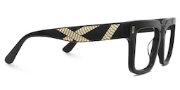 Thomason Rectangle Black Glasses3