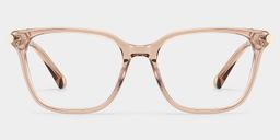 Delilah Square Beige Glasses5