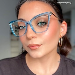Hilary Butterfly Blue Glasses9