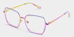 Fiona Square Iridescent Glasses5