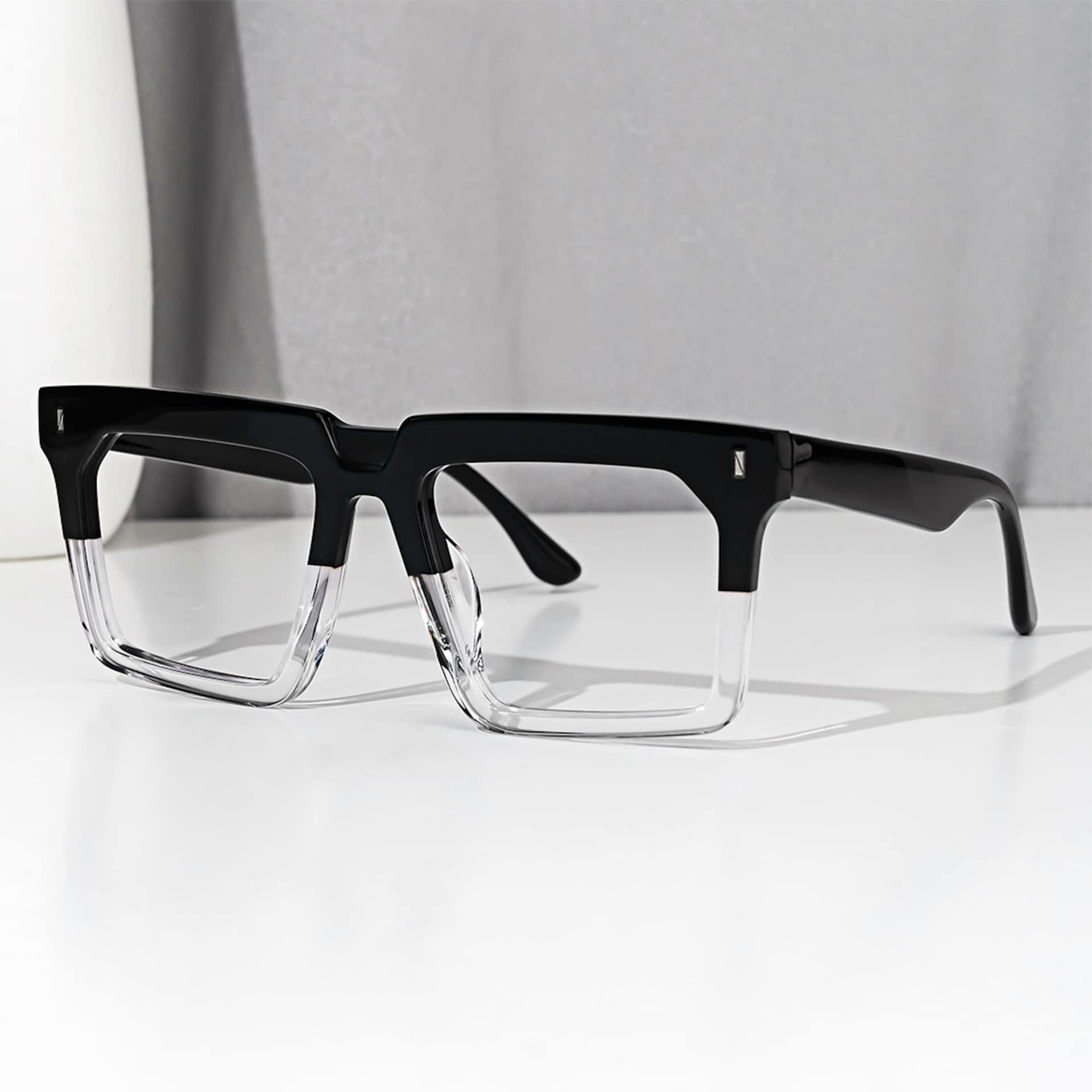 Moreland Rectangle Two-Tone Eyeglasses Online4