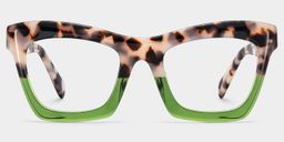Benitez Two-Tone Square Glasses1