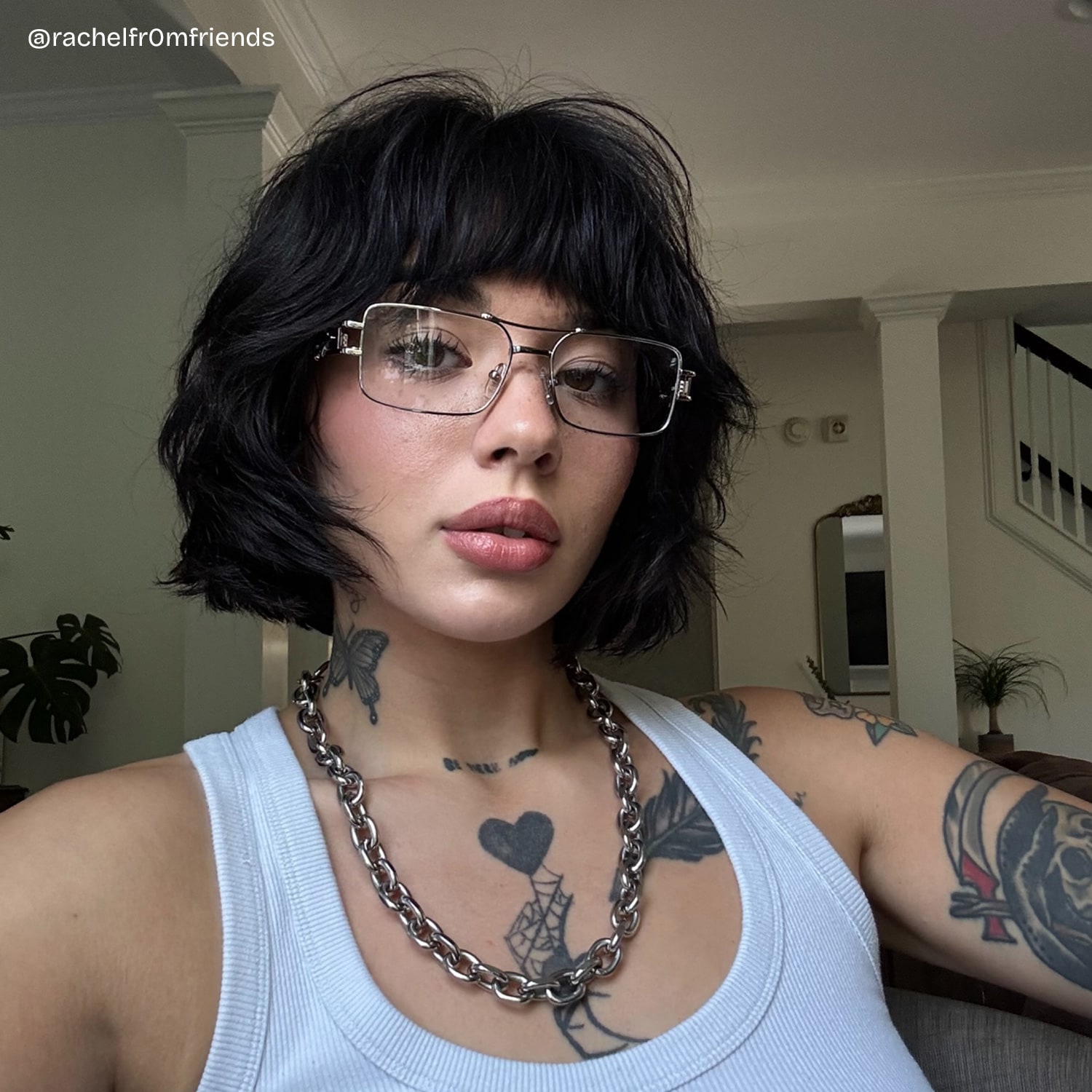 Eric Aviator Silver Glasses