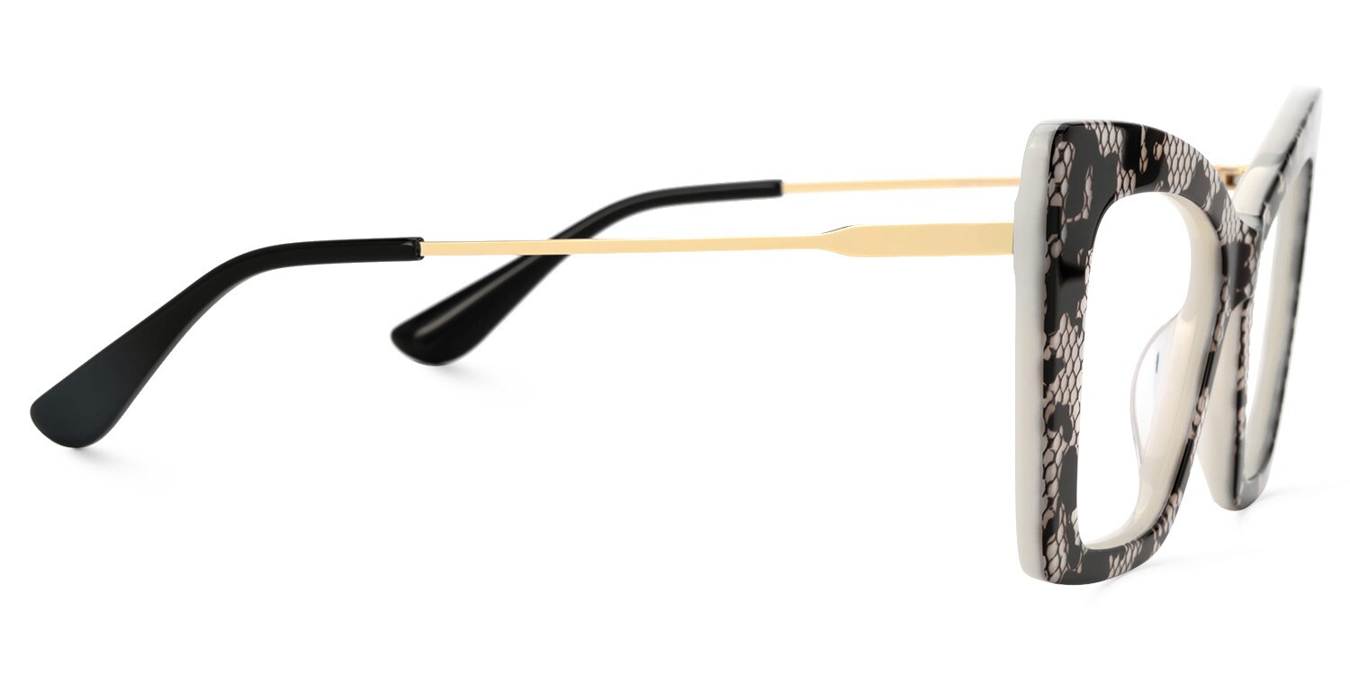 Designer Kasim Glasses in Mixed-Materials Full frame2