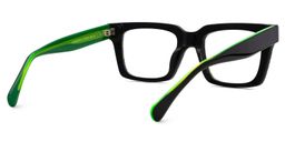Kirkland Rectangle Green Glasses3