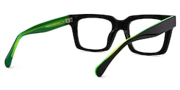 Kirkland Rectangle Green Glasses3