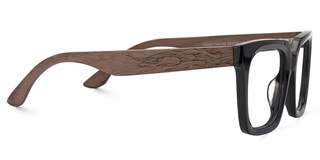 Cabdi Square Black Glasses2