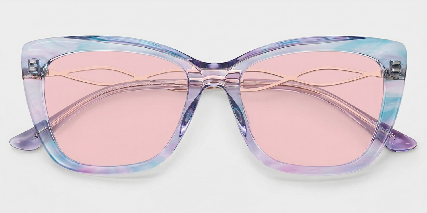 Remi Purple Butterfly Sunglasses to Frame Your Face | ZEELOOL1