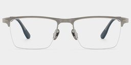 Brock Browline Silver Glasses3