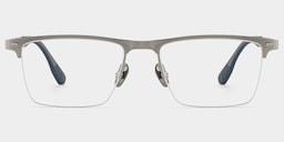 Brock Browline Silver Glasses3