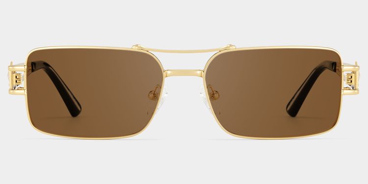 Eric Aviator Gold Glasses