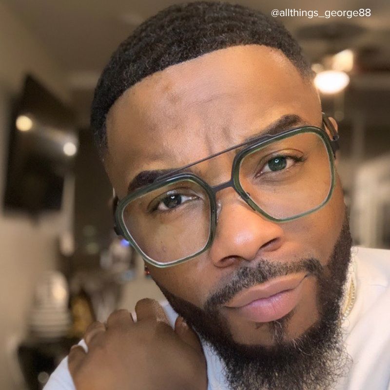 Ace Aviator Green Frame Glasses for Men | Zeelool4