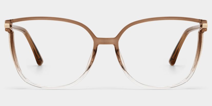 Rodz Brown Square Glasses