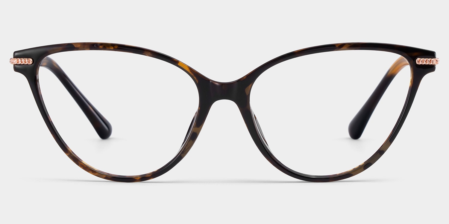 Jagger Cat-Eye Tortoise Glasses